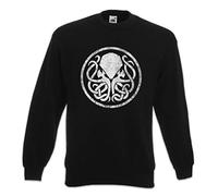 Urban Backwoods Circle Logo Cthulhu Sweatshirt Pullover Sweater Pull