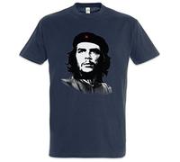 Urban Backwoods Classic Che Guevara Portrait I Hommes T-Shirt Bleu Taille XL