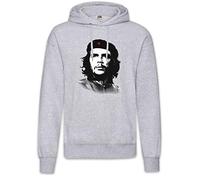 Urban Backwoods Classic Che Guevara Portrait I Hoodie Sweats à Capuche Sweat-Shirt Gris Taille M