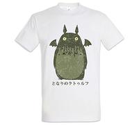 Urban Backwoods Cthulhu XV Hommes T-Shirt Blanche Taille 4XL
