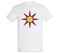 Urban Backwoods Dark Soul Sun Hommes T-Shirt Blanche Taille 2XL