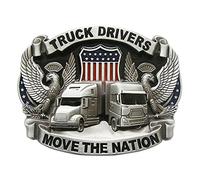 Urban Backwoods Druck Drivers Move The Nation I Boucles de ceinture Belt Buckle