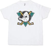 Urban Backwoods Ducks Hockey Enfants Kids T-Shirt Blanche Taille 8 Ans