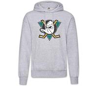 Urban Backwoods Ducks Hockey Hoodie Sweats à Capuche Sweat-Shirt Gris Taille 2XL