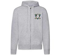 Urban Backwoods Ducks Hockey Zip Hoodie Sweat à Capuche pour Homme Gris Taille XL