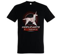 Urban Backwoods Equal Rights for Replicants Hommes T-Shirt Noir Taille L