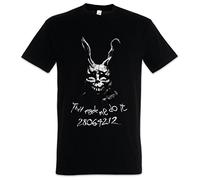 Urban Backwoods Frank The Rabbit Hommes T-Shirt Noir Taille M