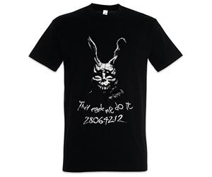 Urban Backwoods Frank The Rabbit Hommes T-Shirt Noir Taille M