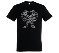Urban Backwoods Hugin and Munin IV Hommes T-Shirt Noir Taille 5XL