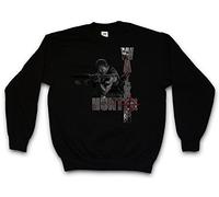 Urban Backwoods Hunter Daryl Dixon Sweatshirt Pullover Sweater Pull Noir Taille 3XL