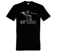 Urban Backwoods Huntress Michonne Hommes T-Shirt Noir Taille XL