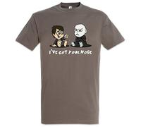 Urban Backwoods I`Ve Got Your Nose Hommes T-Shirt Gris Taille M
