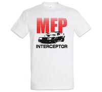 Urban Backwoods Inter II Main Force Patrol Logo Hommes T-Shirt Blanche Taille 2XL