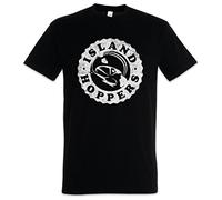 Urban Backwoods Island Hoppers Logo Hommes T-Shirt Noir Taille M
