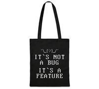 Urban Backwoods It's Not A Bug Réutilisable Pochette Sac De Courses en Coton