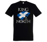Urban Backwoods King in The North Hommes T-Shirt Noir Taille M
