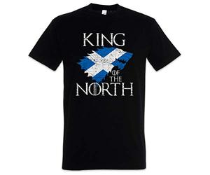Urban Backwoods King in The North Hommes T-Shirt Noir Taille M