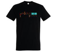 Urban Backwoods Knight Kitt Cockpit Rider Hommes T-Shirt Noir Taille 3XL