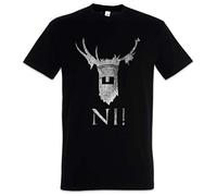 Urban Backwoods Knights of Ni Hommes T-Shirt Noir Taille L
