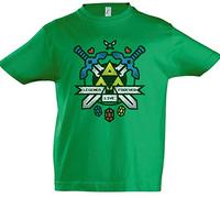 Urban Backwoods Legends Live Forever Enfants Kids T-Shirt Vert Taille 8 Ans