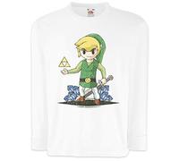 Urban Backwoods Link Diamonds Kids Enfants Garçon Fille T-Shirt a Manche Longue Blanche Taille 12 Ans