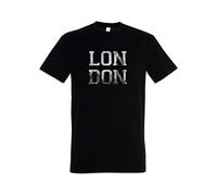 Urban Backwoods London Hommes T-Shirt Noir Taille L