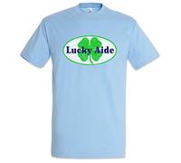 Urban Backwoods Lucky Aide Hommes T-Shirt Bleu Taille L