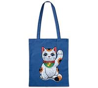 Urban Backwoods Maneki Neko VI Réutilisable Pochette Sac De Courses en Coton