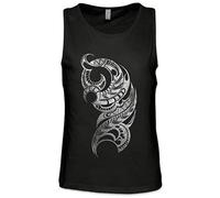Urban Backwoods Maori Symbol Homme Men Tank Top Débardeur Vest Noir Taille S