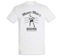 Urban Backwoods Mighty Mick's Boxing II Hommes T-Shirt Blanche Taille XL