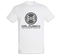 Urban Backwoods Mr. Fusion Hommes T-Shirt Blanche Taille XL