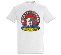 Urban Backwoods Mystic Falls Timberwolves Hommes T-Shirt Gris Taille S
