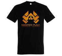 Urban Backwoods Nakatomi Plaza Sign Hommes T-Shirt Noir Taille 2XL