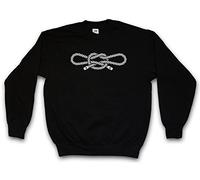 Urban Backwoods Narcos Handcuff Knot Sweatshirt Pullover Sweater Pull
