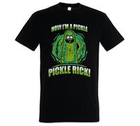 Urban Backwoods Pickle Rick Hommes T-Shirt Noir Taille M