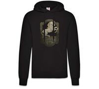 Urban Backwoods Prancing Pony Hoodie Sweats à Capuche Sweat-Shirt Noir Taille M