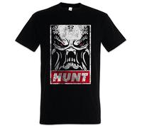 Urban Backwoods Predator Hunt Hommes T-Shirt Noir Taille 5XL