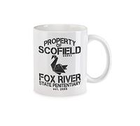 Urban Backwoods Property Of Scofield Tasse Avec Slogan Tasse à Café