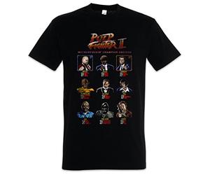 Urban Backwoods Pulp Fighter II Hommes T-Shirt Noir Taille L