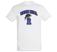 Urban Backwoods R Team Hommes T-Shirt Blanche Taille L