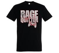 Urban Backwoods Rage Quitter Hommes T-Shirt Noir Taille XL