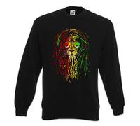Urban Backwoods Rastafari Lion I Sweatshirt Pullover Sweater Pull