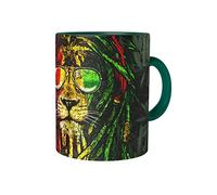 Urban Backwoods Rastafari Lion I Tasse Avec Slogan Tasse à Café