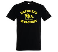 Urban Backwoods Refugees Welcome Hommes T-Shirt