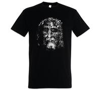 Urban Backwoods Shroud of Turin Hommes T-Shirt Noir Taille 2XL