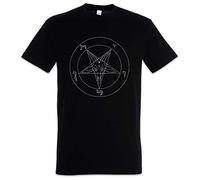 Urban Backwoods Sigil of Baphomet Hommes T-Shirt Noir Taille L