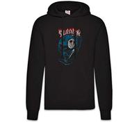 Urban Backwoods Skate Slasher Hoodie Sweats à Capuche Sweat-Shirt Noir Taille L