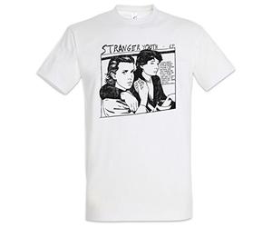 Urban Backwoods Stranger Youth Hommes T-Shirt Blanche Taille L