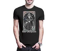 Urban Backwoods Tarot B The Magician T-shirt pour homme, Noir , XS-5XL