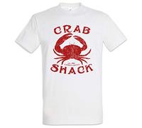 Urban Backwoods The Crab Shack I Hommes T-Shirt Blanche Taille M